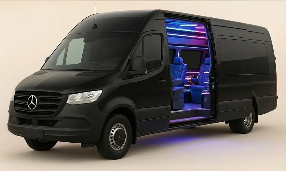 Limo Sprinter - luxury Sprinter Van for hire in NYC